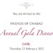 Annual Gala Dinner
