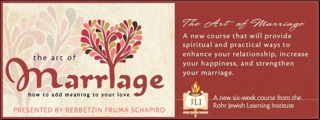 Chabad of North Shore | JLI Upcoming Semester - The Art of Marriage - Register Today!