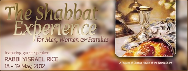 Chabad House of North Shore | Join us for a community Shabbat - Reserve today!