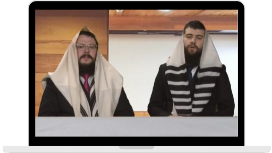 Rabbi Mendy and Chanoch